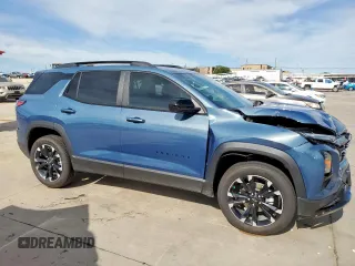 2025 Chevrolet Equinox FWD RS with VIN 3GNAXLEG9SL275130, listed as a Copart auction lot 57828795 with 2,277 mi miles and Salvage title. Bid and sale history available at DreamBid. Image 4.