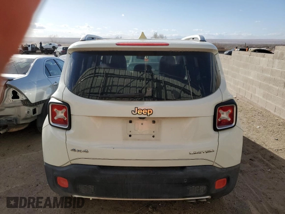 2015 Jeep Renegade Limited with VIN ZACCJBDT9FPC32321, listed as a Copart auction lot 47311705 with Not Provided miles and Clean Title. Bid and sale history available at DreamBid. Image 6.