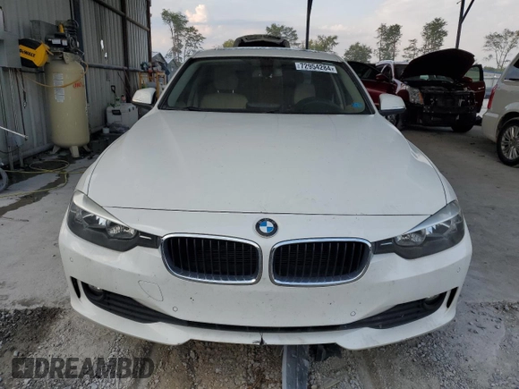 2015 BMW 3 Series 328d with VIN WBA3D3C59FK158079, listed as a Copart auction lot 72954284 with 133,162 mi miles and Salvage title. Bid and sale history available at DreamBid. Image 5.