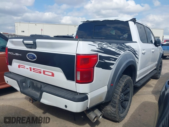 2018 Ford F-150 XL with VIN 1FTEW1E51JKF09051, listed as a IAAI auction lot 41532739 with 98,864 mi miles. Bid and sale history available at carsss.com. Image 4.