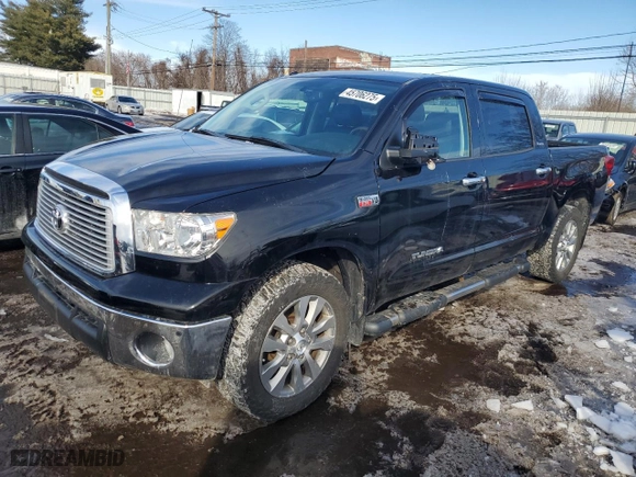 2013 Toyota Tundra 4WD Truck LTD with VIN 5TFHY5F15DX281119, listed as a Copart auction lot 45706275 with NaN miles and Salvage Title. Bid and sale history available at carsss.com. Image 1.