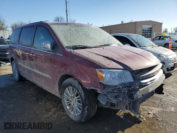2015 Chrysler Town & Country Touring L z VIN 2C4RC1CG3FR657418, wystawiony jako Copart lot #46040635 z przebiegiem 73 484 mil mil oraz Szkoda całkowita • Salvage title. Historia ofert i sprzedaży dostępna na DreamBid. Obrazek 4.