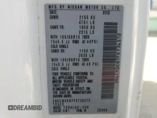 2015 Nissan NV200 SV z VIN 3N6CM0KN7FK736572, wystawiony jako Copart lot #54480405 z przebiegiem 130 681 mil mil oraz Szkoda całkowita • Salvage title. Historia ofert i sprzedaży dostępna na DreamBid. Obrazek 14.