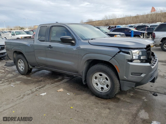 2022 Nissan Frontier S with VIN 1N6ED1CL7NN625427, listed as a Copart auction lot 86910494 with 56,283 mi miles and Salvage Title. Bid and sale history available at carsss.com. Image 4.