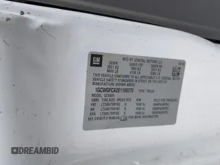 2014 Chevrolet Express Cargo with VIN 1GCWGFCA2E1198370, listed as a IAAI auction lot 42143804 with Not provided miles and . Bid and sale history available at DreamBid. Image 9.