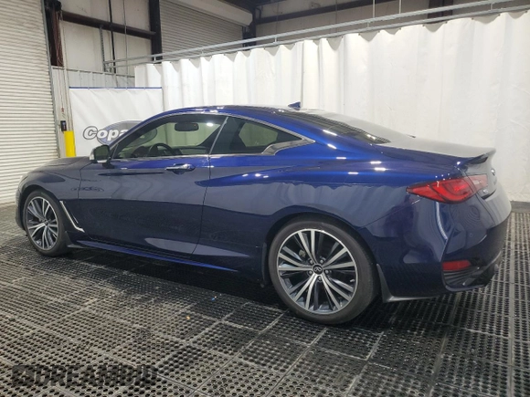 2022 Infiniti Q60 Luxe with VIN JN1EV7KL9NM630223, listed as a Copart auction lot 57433205 with 25,730 mi miles and Clean title. Bid and sale history available at DreamBid. Image 2.