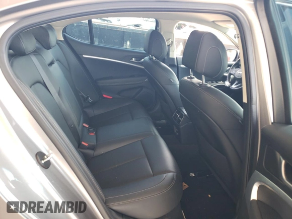 2023 Genesis G70 2.0T with VIN KMTG34TAXPU131538, listed as a Copart auction lot 62424834 with 15,835 mi miles and Clean Title. Bid and sale history available at DreamBid. Image 10.