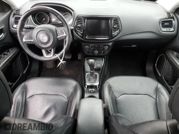 2018 Jeep Compass Limited with VIN 3C4NJDCB0JT397379, listed as a Copart auction lot 59751945 with Not provided miles and Salvage title. Bid and sale history available at DreamBid. Image 8.