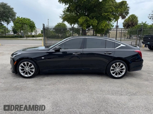 2020 Cadillac CT5 Premium Luxury with VIN 1G6DN5RKXL0124837, listed as a Copart auction lot 63713535 with 90,731 mi miles and Salvage title. Bid and sale history available at DreamBid. Image 12.