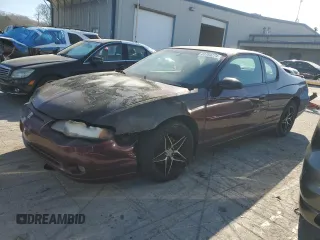 2003 Chevrolet Monte Carlo SS with VIN 2G1WX12K239155940, listed as a Copart auction lot 83784274 with Not Provided miles and Salvage Title. Bid and sale history available at carsss.com. Image 1.