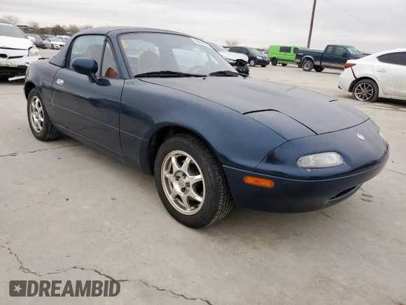 1994 Mazda MX-5 Miata with VIN JM1NA3537R0512679, listed as a Copart auction lot 45649075 with 126,476 mi miles and Salvage title. Bid and sale history available at DreamBid. Image 4.
