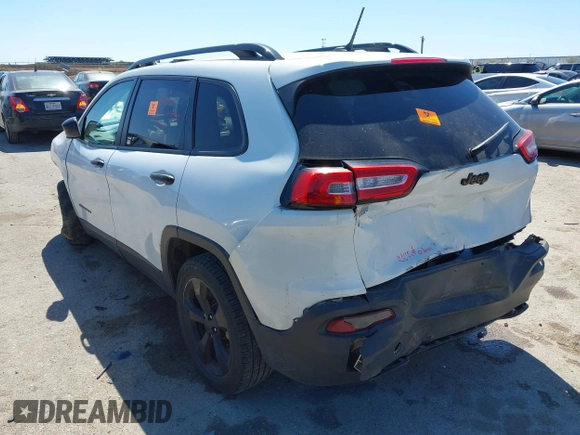 2017 Jeep Cherokee Sport with VIN 1C4PJLAB2HW578221, listed as a IAAI auction lot 41845458 with 189,580 mi miles and . Bid and sale history available at DreamBid. Image 3.