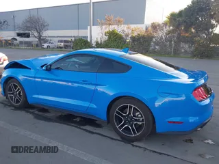 2022 Ford Mustang EcoBoost with VIN 1FA6P8TH4N5106604, listed as a IAAI auction lot 41279530 with 49,110 mi miles. Bid and sale history available at carsss.com. Image 3.
