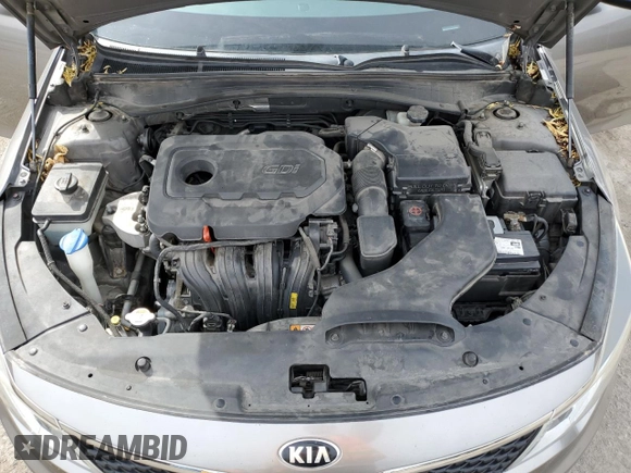 2016 Kia Optima LX with VIN 5XXGT4L39GG002437, listed as a Copart auction lot 47883825 with 126,134 mi miles and Salvage Title. Bid and sale history available at carsss.com. Image 11.