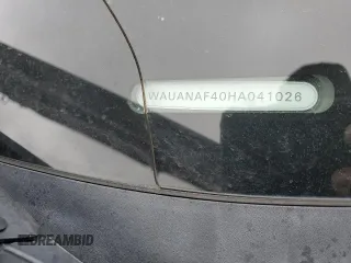 2017 Audi A4 Premium z VIN WAUANAF40HA041026, wystawiony jako Copart lot #54176075 z przebiegiem 90 490 mil mil oraz Szkoda całkowita • Salvage title. Historia ofert i sprzedaży dostępna na DreamBid. Obrazek 13.