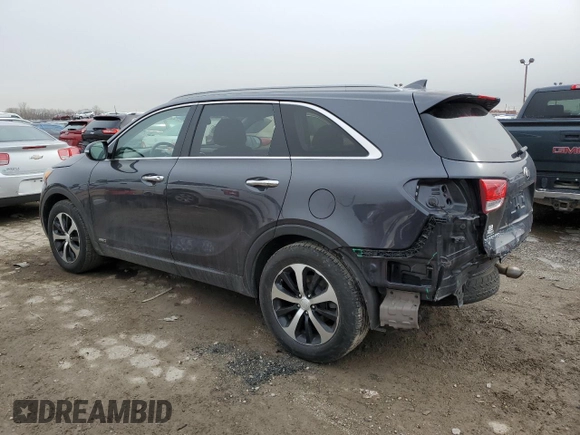 2016 Kia Sorento EX with VIN 5XYPHDA12GG023242, listed as a Copart auction lot 48183135 with 133,946 mi miles and Salvage Title. Bid and sale history available at carsss.com. Image 2.