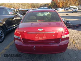 2008 Kia Spectra EX with VIN KNAFE121685532856, listed as a IAAI auction lot 40996849 with 153,194 mi miles. Bid and sale history available at carsss.com. Image 15.