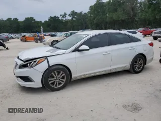 2017 Hyundai Sonata SE z VIN 5NPE24AF5HH521336, wystawiony jako Copart lot #55852835 z przebiegiem 120 638 mil mil oraz Szkoda całkowita • Salvage title. Historia ofert i sprzedaży dostępna na DreamBid. Obrazek 1.
