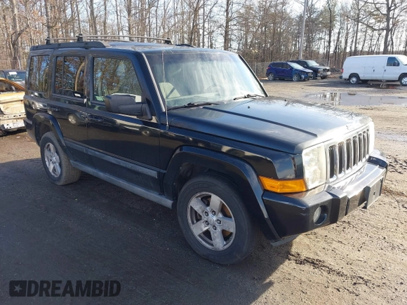 2007 Jeep Commander Sport z VIN 1J8HG48K97C566185, wystawiony jako IAAI lot #41519140 z przebiegiem 127 230 mil mil oraz . Historia ofert i sprzedaży dostępna na DreamBid. Obrazek 1.