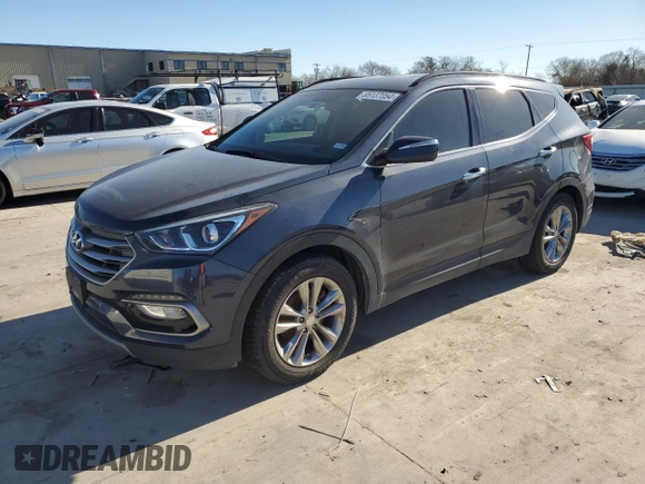 2017 Hyundai Santa Fe Sport 2.0T with VIN 5XYZU4LA8HG472038, listed as a Copart auction lot 85137054 with 95,184 mi miles and Clean Title. Bid and sale history available at carsss.com. Image 1.