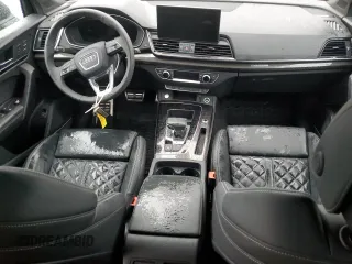 2025 Audi SQ5 Sportback Premium Plus with VIN WA124AFY8S2010468, listed as a Copart auction lot 84091434 with Not Provided miles and Salvage Title. Bid and sale history available at DreamBid. Image 8.