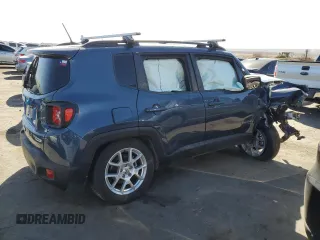 2022 Jeep Renegade Latitude with VIN ZACNJDB12NPN72878, listed as a Copart auction lot 47002805 with Not provided miles and Salvage title. Bid and sale history available at DreamBid. Image 3.