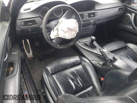 2008 BMW 3 Series M3 with VIN WBSWD93578PY40265, listed as a Copart auction lot 53715975 with Not provided miles and Salvage title. Bid and sale history available at DreamBid. Image 8.