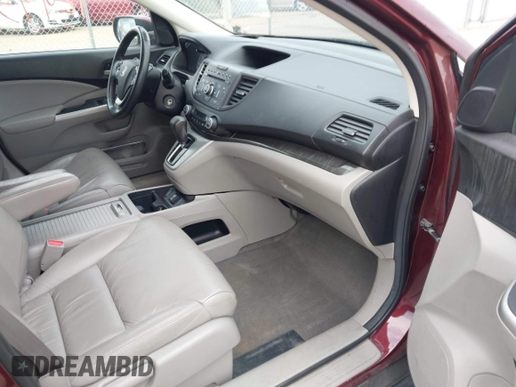 2013 Honda CR-V EX-L with VIN 5J6RM4H79DL076089, listed as a IAAI auction lot 42445825 with 168,076 mi miles and . Bid and sale history available at DreamBid. Image 5.