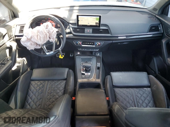 2018 Audi SQ5 Prestige with VIN WA1C4AFY3J2205073, listed as a Copart auction lot 61616254 with 53,052 mi miles and Salvage Title. Bid and sale history available at DreamBid. Image 8.