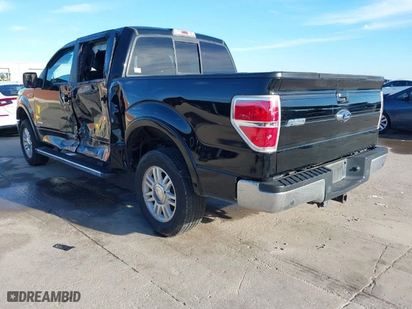 2011 Ford F-150 XLT with VIN 1FTFW1CT1BFD36437, listed as a IAAI auction lot 41172643 with 186,224 mi miles. Bid and sale history available at carsss.com. Image 3.