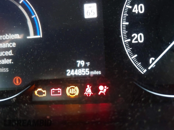 2020 Honda Accord with VIN 1HGCV3F16LA015232, listed as a IAAI auction lot 41633260 with 244,855 mi miles and . Bid and sale history available at DreamBid. Image 15.