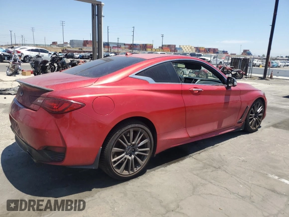2017 Infiniti Q60 Red Sport 400 с VIN JN1FV7EK2HM610729, выставлен на аукционе Copart как лот 57912285 с пробегом 90 335 миль миль и Списание • Salvage title. История ставок и продаж доступна на DreamBid. Изображение 3.
