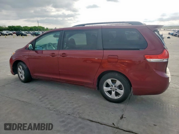 2014 Toyota Sienna LE AAS with VIN 5TDKK3DC5ES420964, listed as a Copart auction lot 52987315 with 99,807 mi miles and Salvage Title. Bid and sale history available at carsss.com. Image 2.