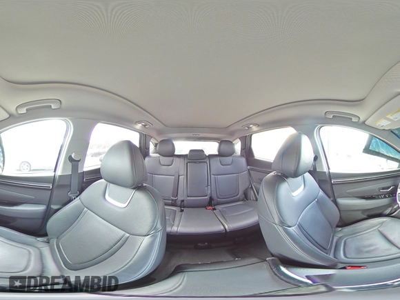 2023 Hyundai Tucson Limited with VIN 5NMJECAE2PH201393, listed as a Copart auction lot 60436905 with 25,855 mi miles and Salvage title. Bid and sale history available at DreamBid. Image 14.