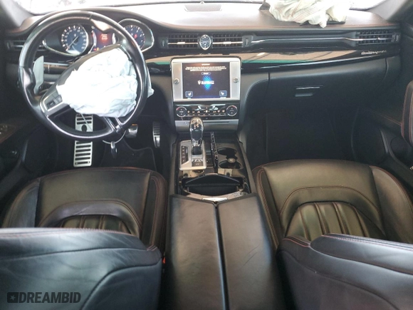 2015 Maserati Quattroporte S Q4 with VIN ZAM56RRA5F1130200, listed as a Copart auction lot 51990285 with 73,066 mi miles and Salvage Title. Bid and sale history available at carsss.com. Image 8.