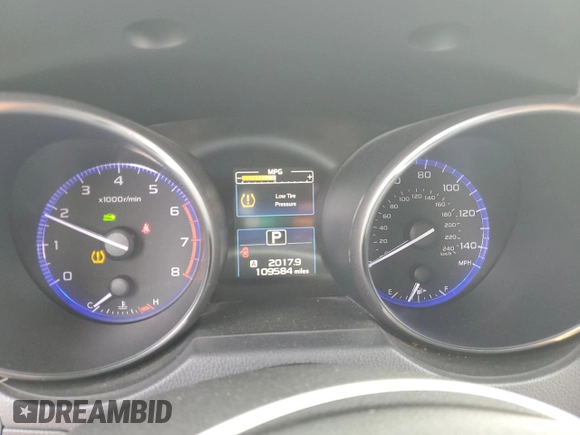 2017 Subaru Outback Premium with VIN 4S4BSADC9H3215542, listed as a Copart auction lot 65432595 with 109,584 mi miles and Salvage title. Bid and sale history available at DreamBid. Image 9.