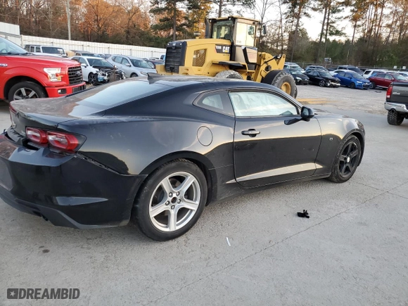 2019 Chevrolet Camaro 1LT with VIN 1G1FB1RX1K0145117, listed as a Copart auction lot 88743805 with 58,863 mi miles and Salvage Title. Bid and sale history available at carsss.com. Image 3.