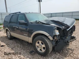 2007 Ford Expedition Eddie Bauer with VIN 1FMFU18537LA87014, listed as a Copart auction lot 57631475 with 219,856 mi miles and Clean title. Bid and sale history available at DreamBid. Image 4.