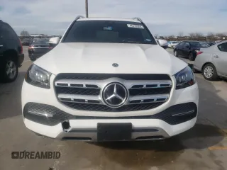 2020 Mercedes-Benz GLS 450 with VIN 4JGFF5KEXLA140632, listed as a Copart auction lot 44419354 with 42,952 mi miles and . Bid and sale history available at DreamBid. Image 5.