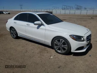 2018 Mercedes-Benz C 300 with VIN 55SWF4JB9JU280079, listed as a Copart auction lot 50749315 with Not Provided miles and Salvage Title. Bid and sale history available at DreamBid. Image 4.