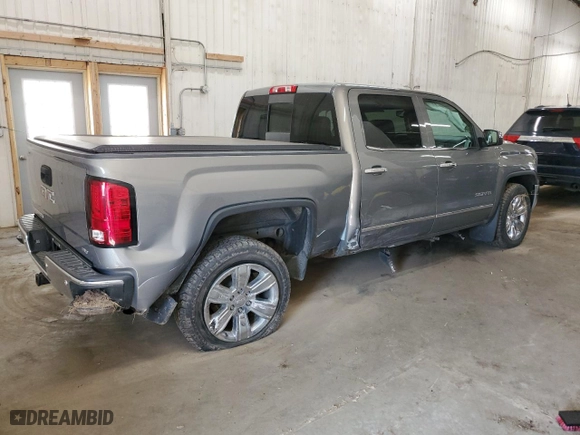 2017 GMC Sierra 1500 SLT with VIN 3GTU2NECXHG196502, listed as a Copart auction lot 51963645 with 121,090 mi miles and Salvage Title. Bid and sale history available at carsss.com. Image 3.