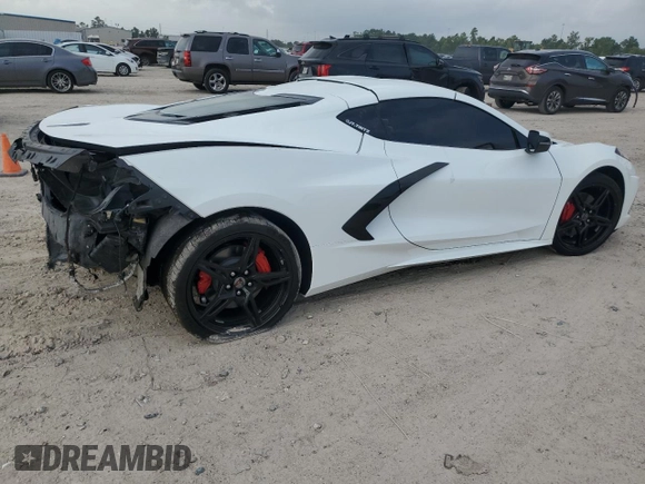 2024 Chevrolet Corvette 1LT z VIN 1G1YA2D42R5129570, wystawiony jako Copart lot #52635945 z przebiegiem Nie podano mil oraz Szkoda całkowita • Salvage title. Historia ofert i sprzedaży dostępna na DreamBid. Obrazek 3.