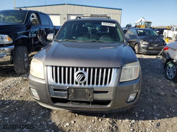 2010 Mercury Mariner Premier with VIN 4M2CN8H7XAKJ23528, listed as a Copart auction lot 84223444 with 0 mi miles and Salvage Title. Bid and sale history available at carsss.com. Image 5.