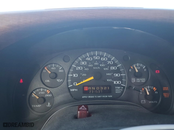 2001 GMC Savana Cargo Van YF7 Upfitter with VIN 1GDFG15R011100304, listed as a Copart auction lot 80039964 with 231,537 mi miles and Salvage Title. Bid and sale history available at carsss.com. Image 9.