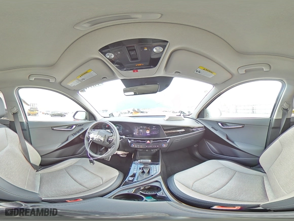 2024 Kia Niro SX Touring with VIN KNDCT3LE6R5128367, listed as a Copart auction lot 44777905 with 27,951 mi miles and Salvage Title. Bid and sale history available at carsss.com. Image 14.