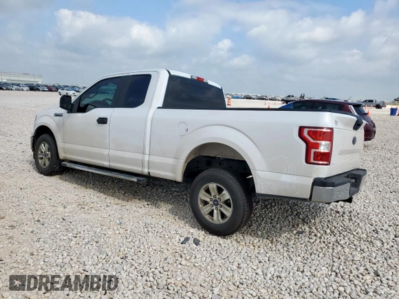 2019 Ford F-150 XL z VIN 1FTEX1CB5KKD33466, wystawiony jako Copart lot #58069755 z przebiegiem 49 800 mil mil oraz Szkoda całkowita • Salvage title. Historia ofert i sprzedaży dostępna na DreamBid. Obrazek 2.