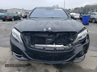2017 Mercedes-Benz S 550 with VIN WDDUG8CB0HA322299, listed as a Copart auction lot 44049715 with 107,599 mi miles and Salvage Title. Bid and sale history available at carsss.com. Image 5.