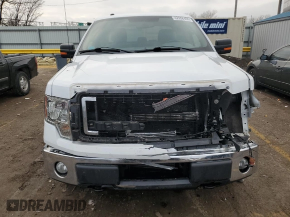 2013 Ford F-150 XL with VIN 1FTFX1ET1DFD82959, listed as a Copart auction lot 42958465 with 104,371 mi miles and Salvage Title. Bid and sale history available at carsss.com. Image 5.