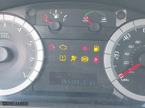 2009 Ford Escape Hybrid with VIN 1FMCU49319KC11629, listed as a IAAI auction lot 41426705 with 191,135 mi miles. Bid and sale history available at carsss.com. Image 15.