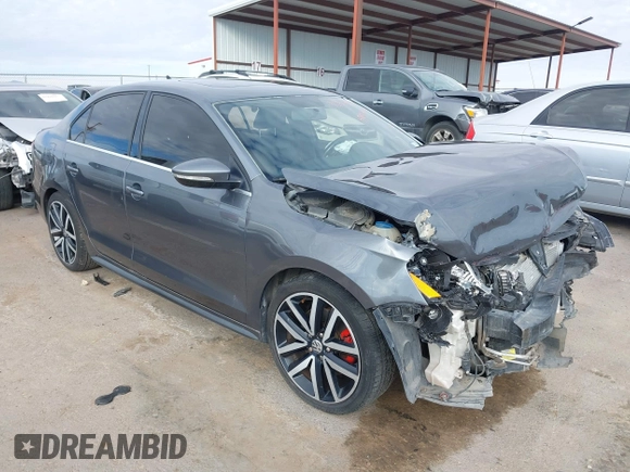 2013 Volkswagen Jetta GLI Autobahn with VIN 3VW467AJ7DM235818, listed as a IAAI auction lot 41061837 with 157,507 mi miles and . Bid and sale history available at DreamBid. Image 1.